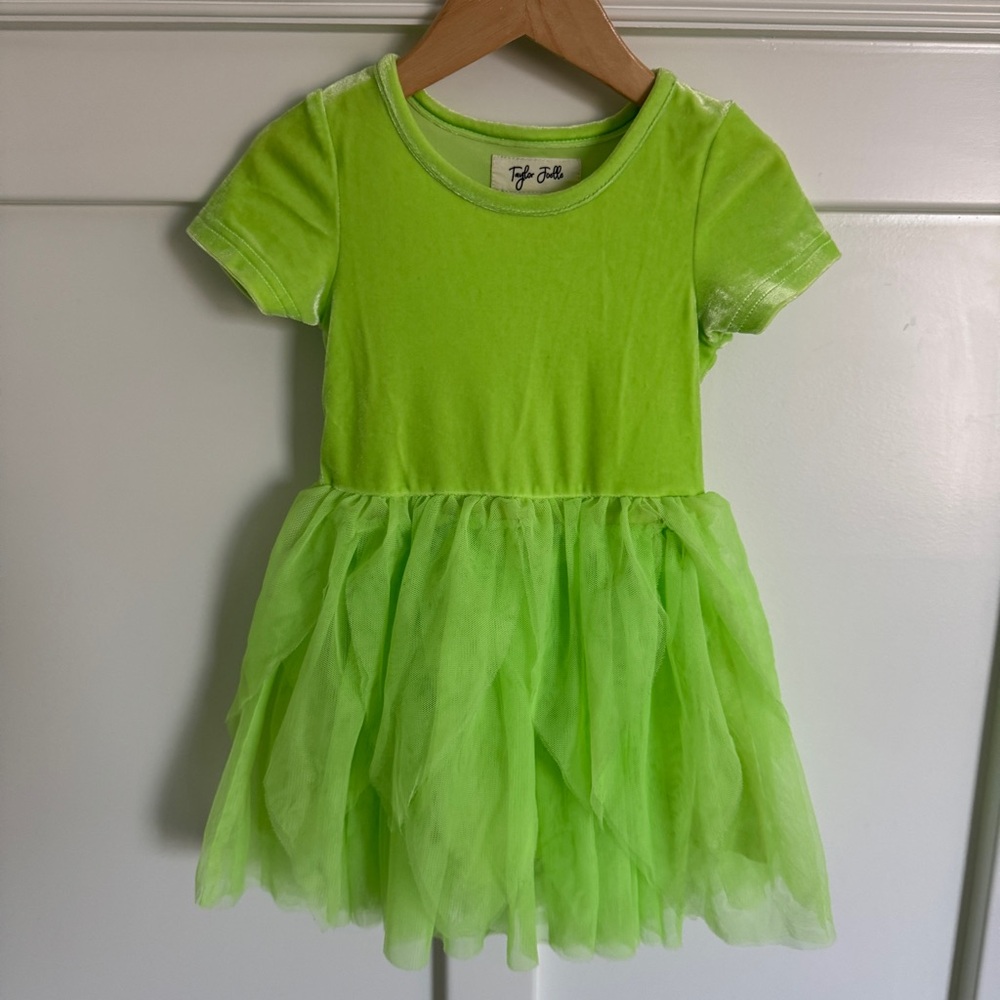 Taylor Joelle Velvet Tinkerbell Dress - Size 3 - Picture 10 of 10